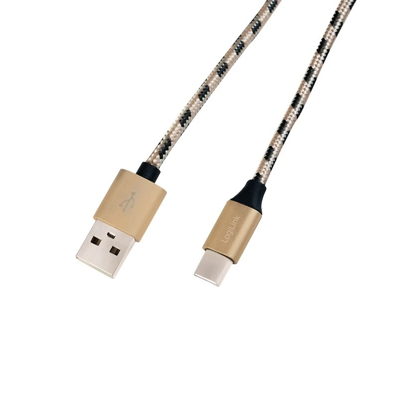 LOGILINK CU0135 LOGILINK – sinchronizavimas & įkrovimo laidas, USB į Micro USB kištukas, 2m