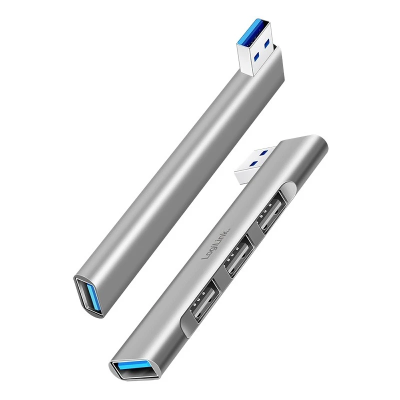 LogiLink Slim USB šakotuvai, dviejų vienetų rinkinys