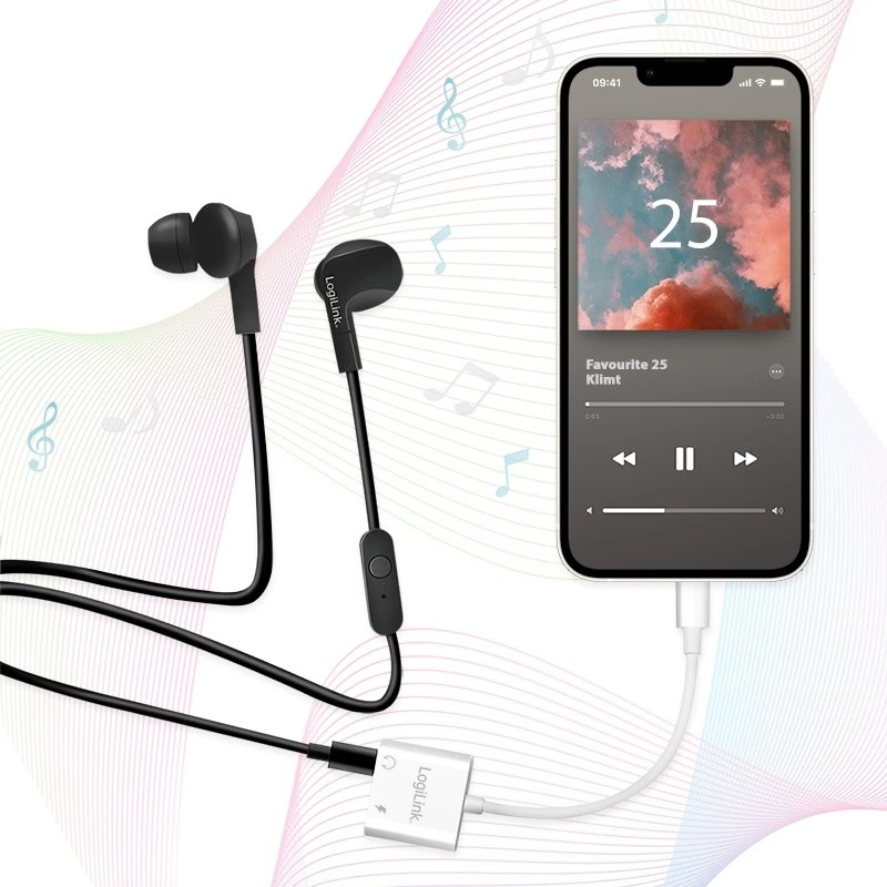 „LogiLink“ adapteris USB-C per 2x USB -C, PD 60W / garsas
