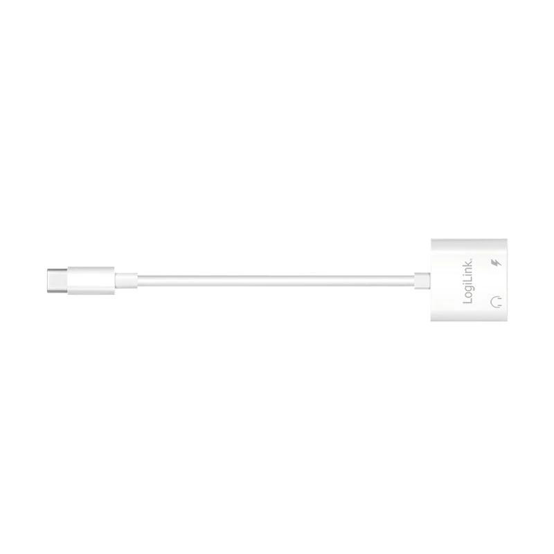 LogiLink USB-C adapteris su įkrovimo ir garso jungtimis