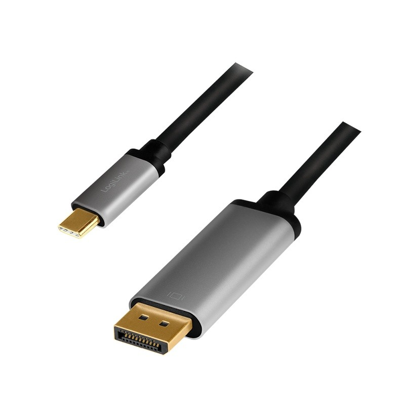 „LogiLink USB-C“ - „DisplayPort“ 1,8 m antgalis