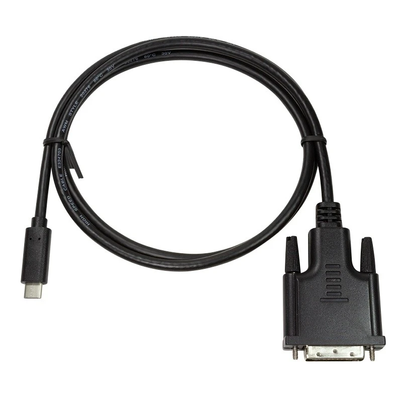 LOGILINK UA0331 LOGILINK – USB 3.2 Gen 1x1 USB-C M į DVI laidas, 1,8 m