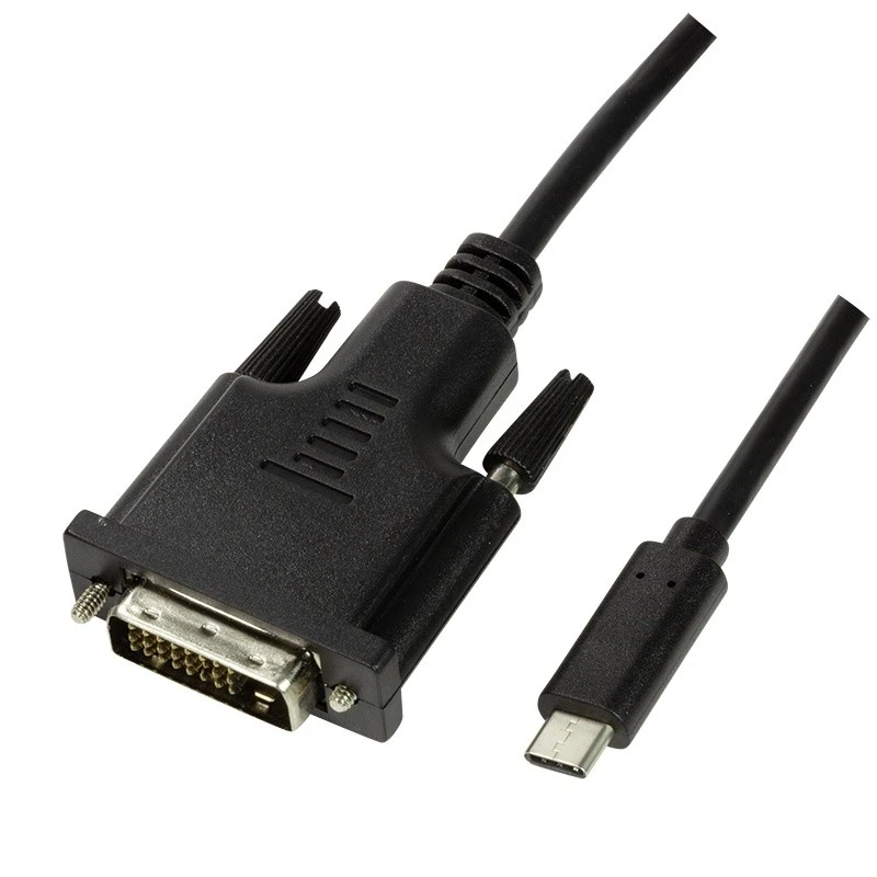 LOGILINK UA0331 LOGILINK – USB 3.2 Gen 1x1 USB-C M į DVI laidas, 1,8 m