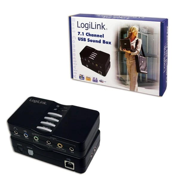 LogiLink Prisijungti | USB garso dėžutė 7.1 8 kanalų | UA0099