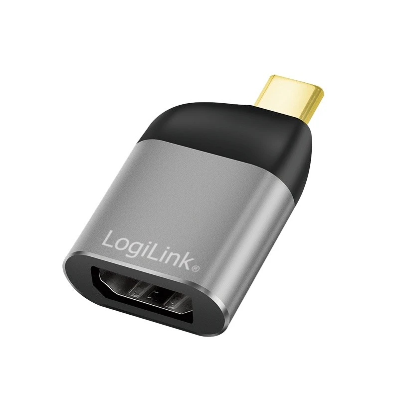 LogiLink USB-C į DisplayPort adapteris metaliniu korpusu