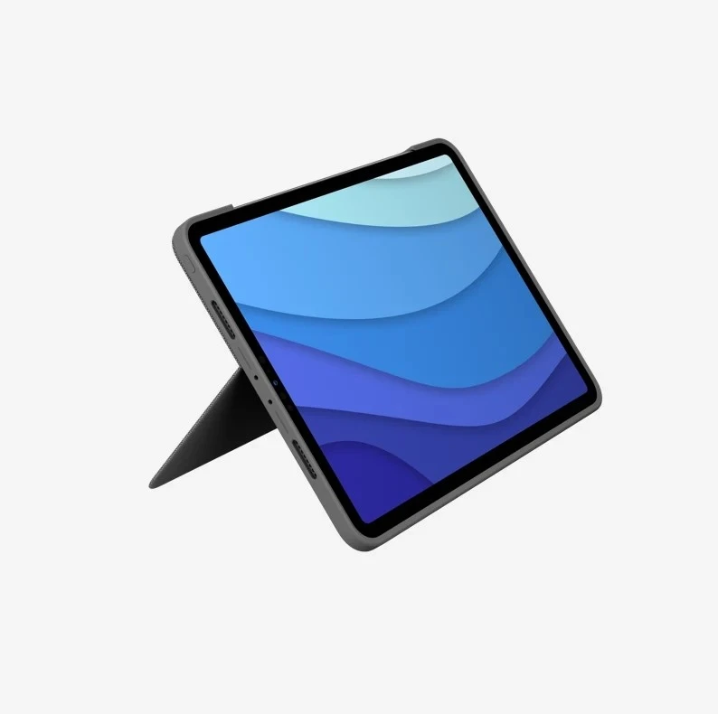 „Logitech Combo Touch iPadPro 12.9 Graphite“.