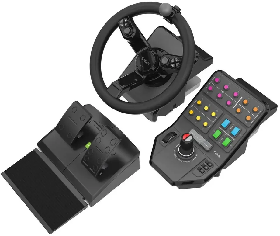 Logitech 945-000062 žaidimų valdiklis Vairas + pedalai Analoginis / skaitmeninis Juoda