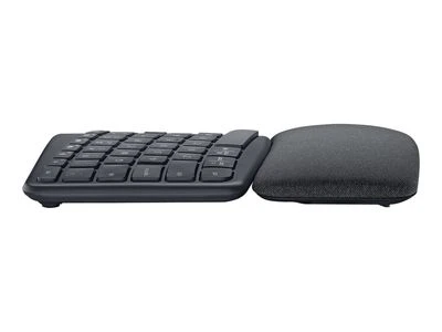 Logitech ERGO K860 SPLIT belaidė klaviatūra verslui, grafito spalvos, vokiečių kalba (Qwertz)