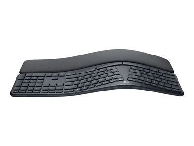 Logitech ERGO K860 SPLIT belaidė klaviatūra verslui, grafito spalvos, vokiečių kalba (Qwertz)