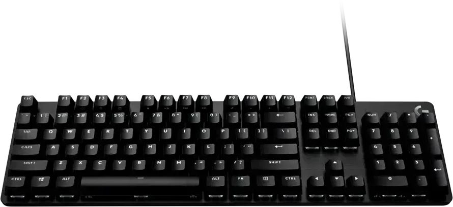 Mechaninė žaidimų klaviatūra Logitech G413 SE, US International, Juoda