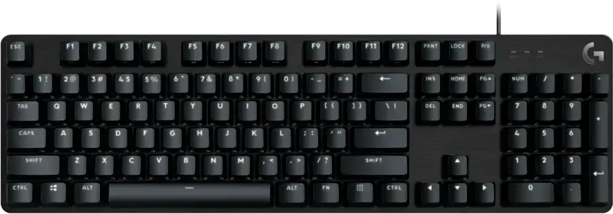 Mechaninė žaidimų klaviatūra Logitech G413 SE, US International, Juoda