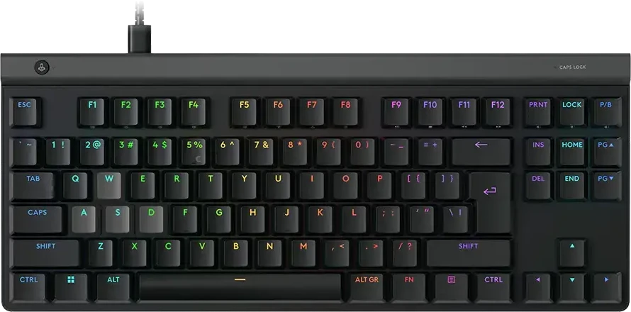 Klaviatūra LOGITECH G515 RAPID TKL - Juodas - US INT'L - USB - N/A - EMEA28i-935 - LINEAR