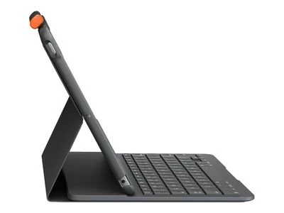 Logitech Logitech Slim Folio Pilkas Bluetooth QWERTZ vokiečių kalba