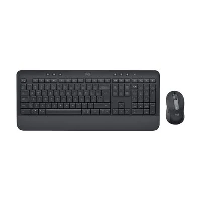 Klaviatūra „Logitech“ klaviatūros ir pelės rinkinys MK650 - grafito spalvos