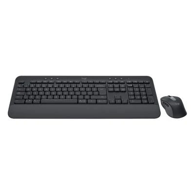 Klaviatūra „Logitech“ klaviatūros ir pelės rinkinys MK650 - grafito spalvos