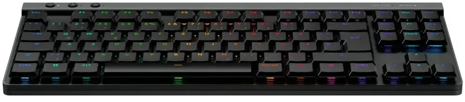 Belaidė klaviatūra Logitech G515 LIGHTSPEED TKL, Juodos spalvos, Išdėstymas: Vokiečių k. (Qwertz)