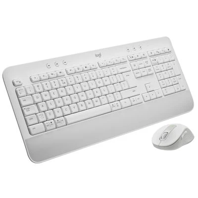Klaviatūra Logitech Klaviatūros ir pelės rinkinys Signature MK650 Combo For Business - Baltas