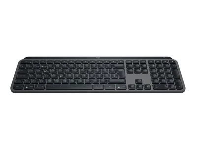 Belaidė klaviatūra Logitech MX Keys S, su atrama delnams, Išdėstymas: Vokiečių (Qwertz)