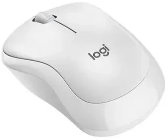 Logitech M240 Silent – pelė – Bluetooth – baltos spalvos