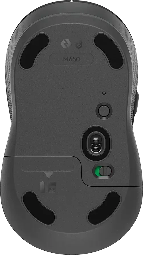 LOGITECH M650 Signature Bluetooth pelė – GRAFITAS