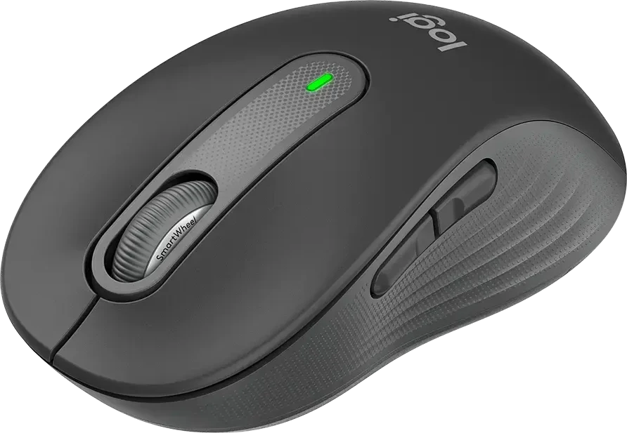 LOGITECH M650 Signature Bluetooth pelė – GRAFITAS