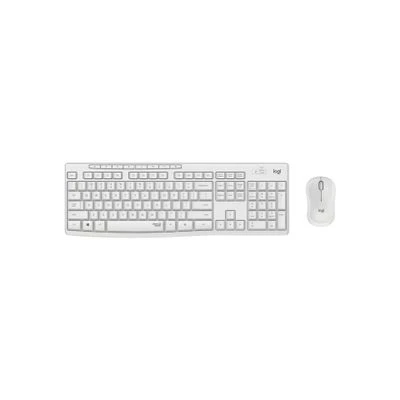 Tyli belaidė Klaviatūra su pele Logitech MK295, DE išdėstymas, Balta