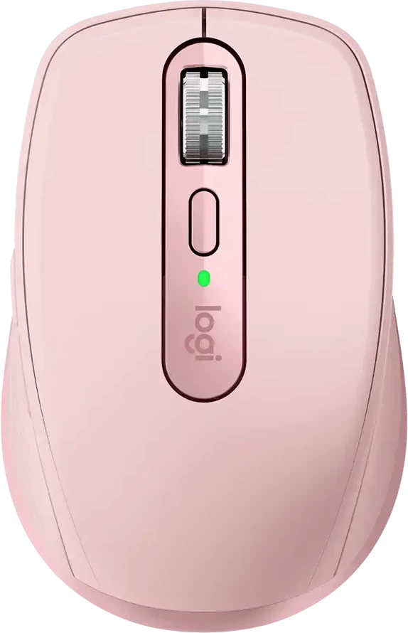 Belaidė pelė Logitech MX Anywhere 3S, rožinės spalvos
