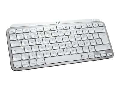 Belaidė klaviatūra Logitech MX Keys Mini skirta Mac, Blyškiai pilkos spalvos (US)