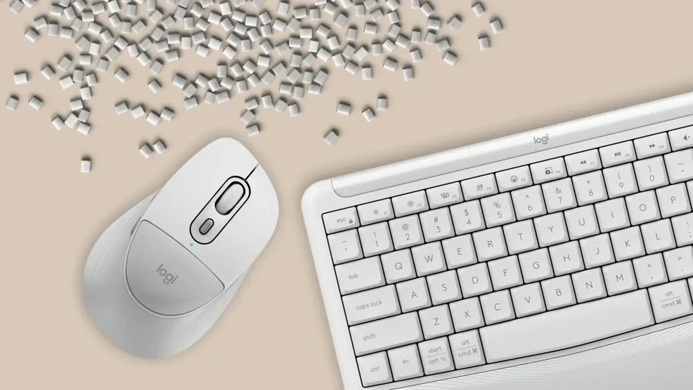 Logitech Signature Comfort Plus MK880 Klaviatūra-Maus-Set | Kabellos, Ergonomisch & Bluetooth, Weiß