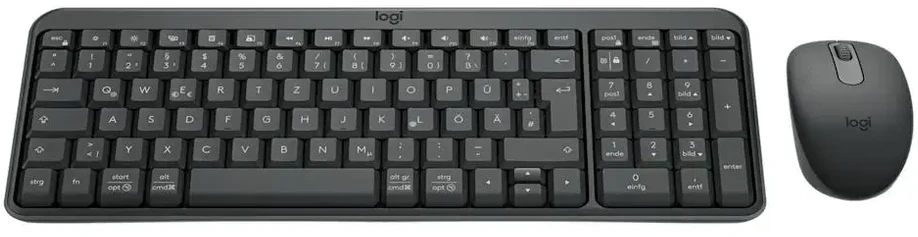 Klaviatūra Logitech MK250 - GRAPHITE - DEU - CENTRAL-419