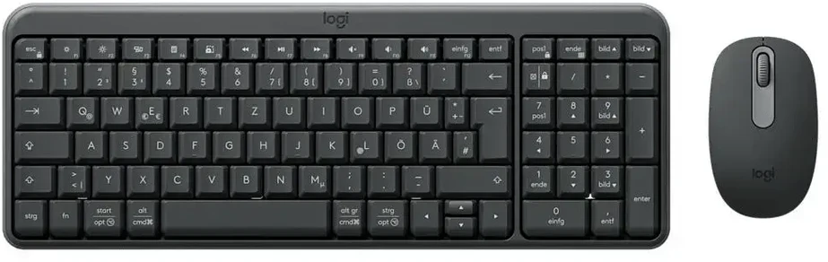 Klaviatūra Logitech MK250 - GRAPHITE - DEU - CENTRAL-419