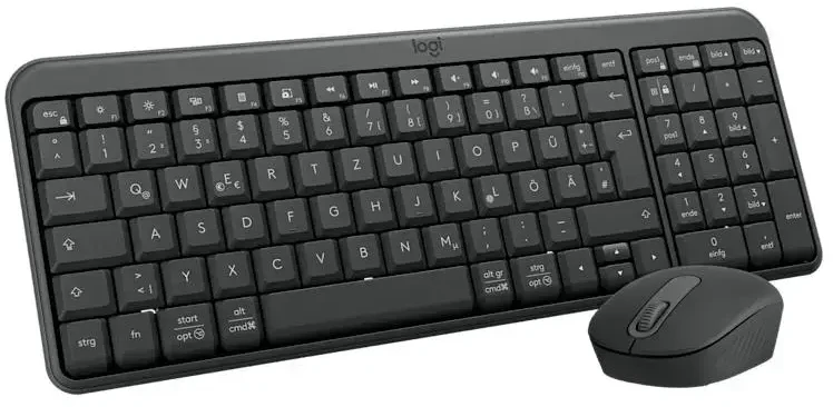 Klaviatūra Logitech MK250 - GRAPHITE - DEU - CENTRAL-419