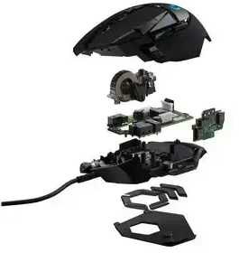 Logitech Pelė žaidimams G502 (Hero) USB (910-005471) (910005471)