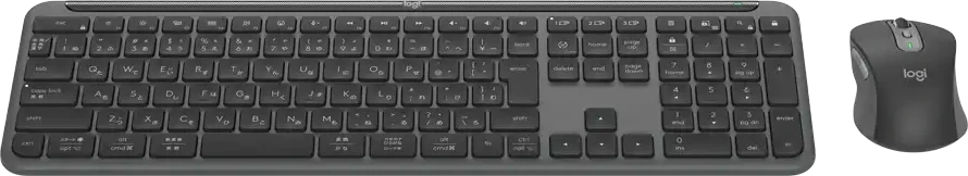 Logitech Signature Slim Combo MK950 verslui Belaidė klaviatūra + pelė, US Int, Graphite