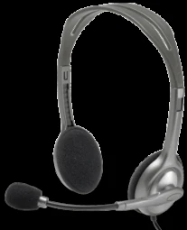 Logitech | LGT-H110 | Stereo ausinės | Juodas, Sidabrinis