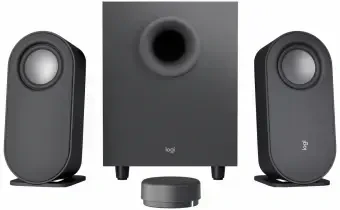 Logitech Z407 Bluetooth kompiuterio garsiakalbiai su žemųjų dažnių garsiakalbiu ir belaidžiu valdymu