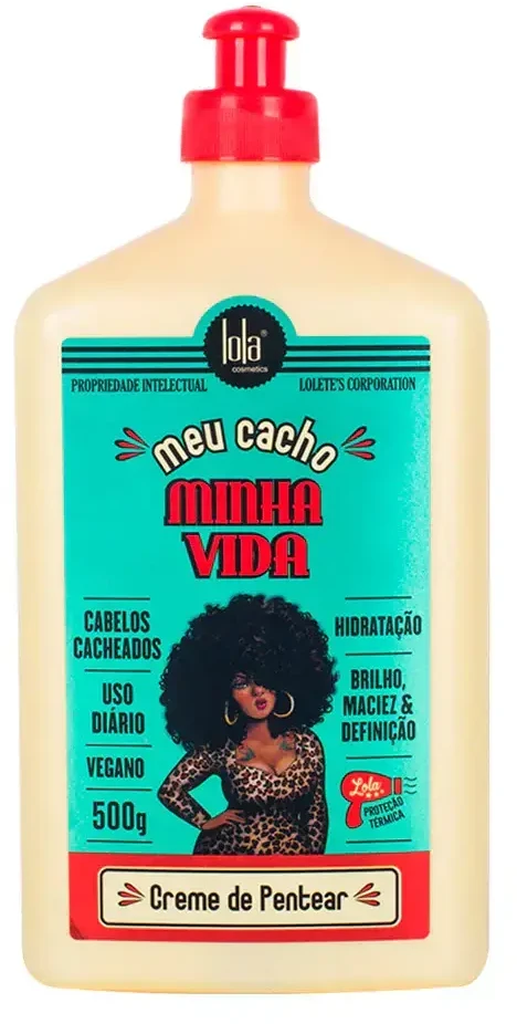 Lola Cosmetics Lola from Rio Meu Cacho Minha Vida Curl Defining Styling Kreminis formavimo kremas garbanotiems plaukams, 500 ml