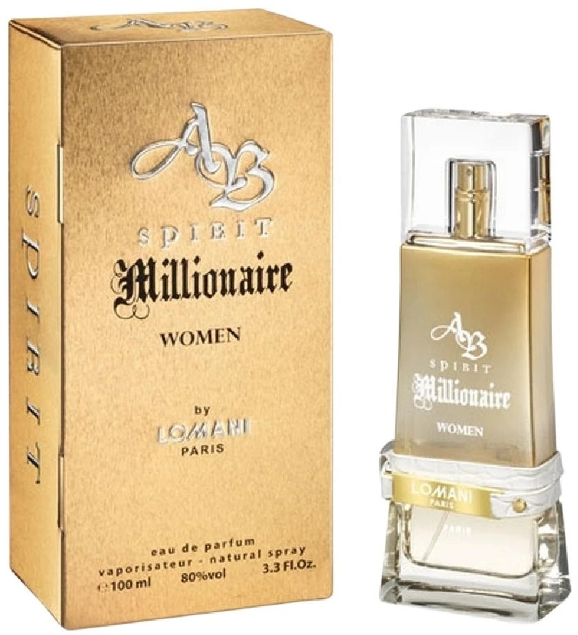 Lomani AB Spirit Millionaire Women EDP parfumuotas vanduo moterims, 100 ml