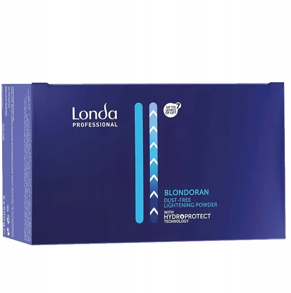 Londa „Blondoran“ plaukų šviesinimo priemonė be dulkių, 2 x 500g