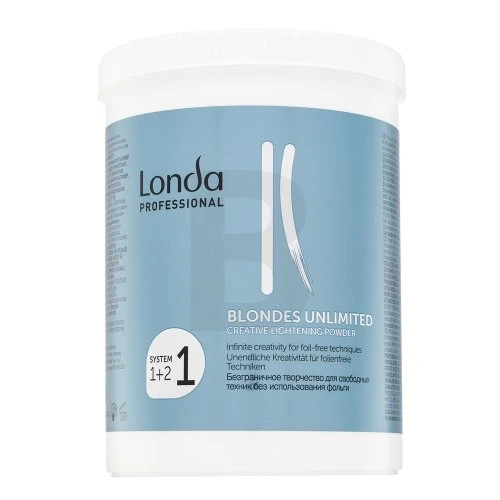 Londa Professional Blondes Unlimited Creative šviesinanti pudra plaukų spalva moterims, 400g