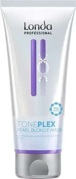 Londa Professional Tone Plex Pearl Skirtas šviesiems plaukams Mask Hair Mask plaukų kaukė, 200 ml
