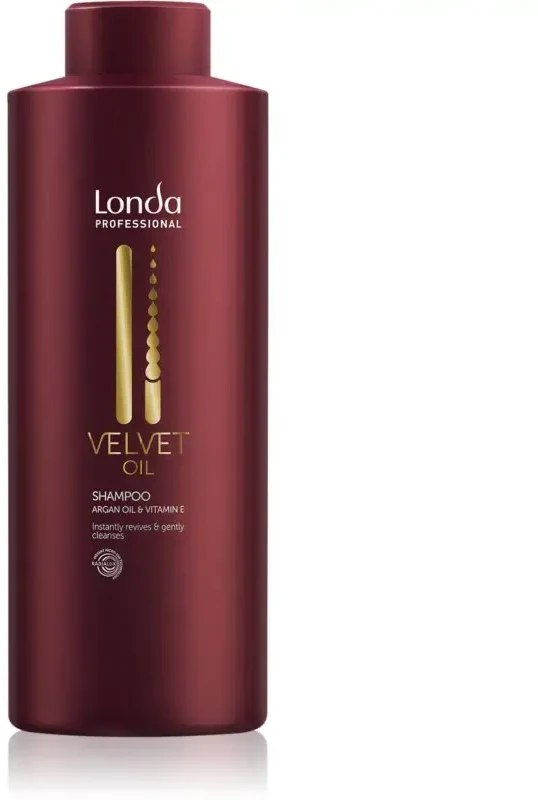 Londa Velvet Oil Šampūnas maitinamasis plaukų šampūnas su argano aliejumi 1000ml