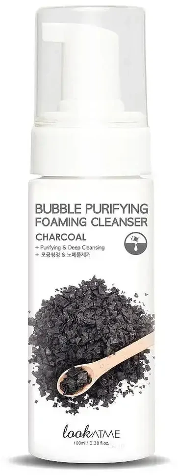 Look At Me Bubble Purifying Charcoal Deep Cleansing Cleansing Foam, 150 ml