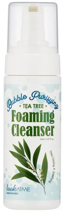 Look At Me Bubble Purifying Tea Tree Oil Purifying Cleansing Foam, 100 ml