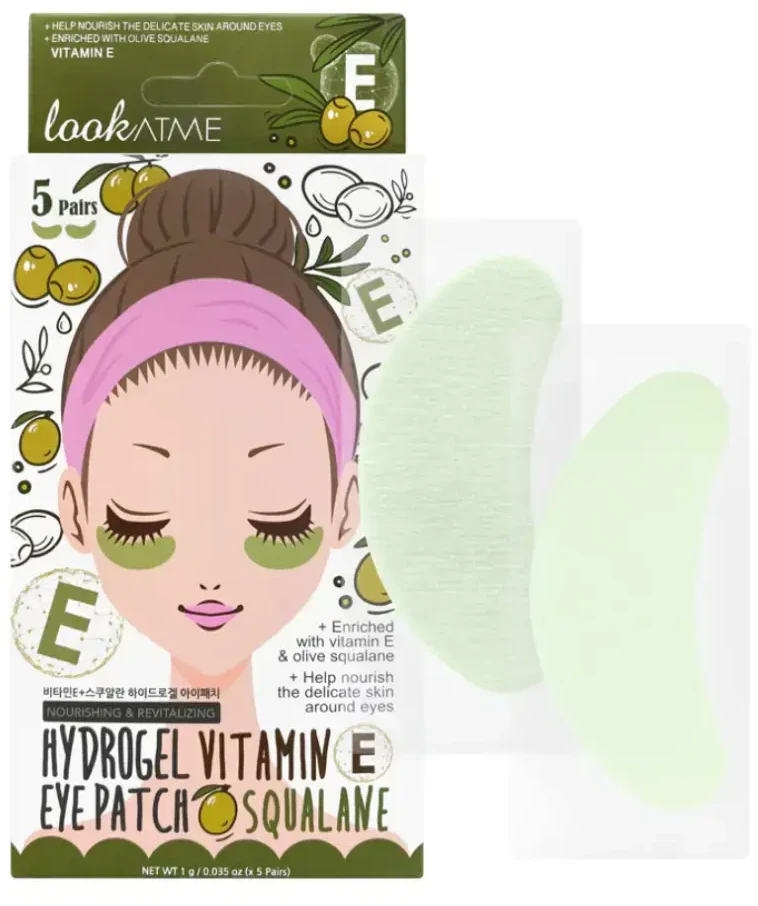 Look At Me, Hydrogel, Squalane, maitininantis, Eye Patch, 10 pcs