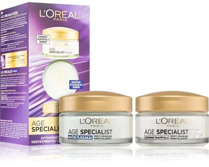 L'Oreal Paris kosmetikos rinkinys nuo raukšlių Age Specialist 55+