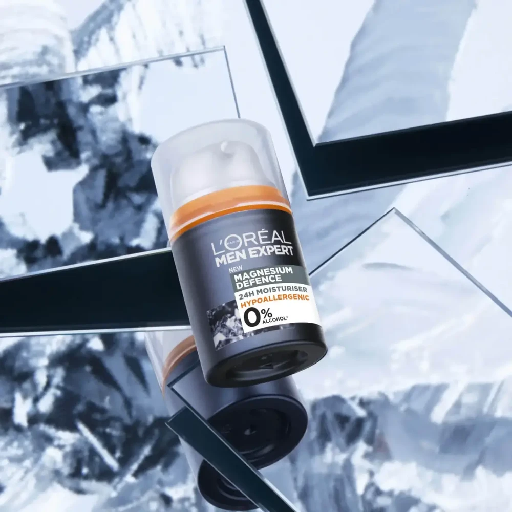 L'Oréal Paris Men Expert Magnesium Defence Day Kreminis vyrams, 50 ml