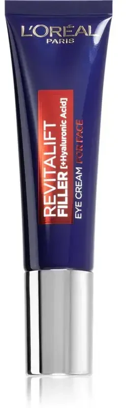 L'Oréal Paris Revitalift Filler HA Paakių kremas moterims, 30 ml