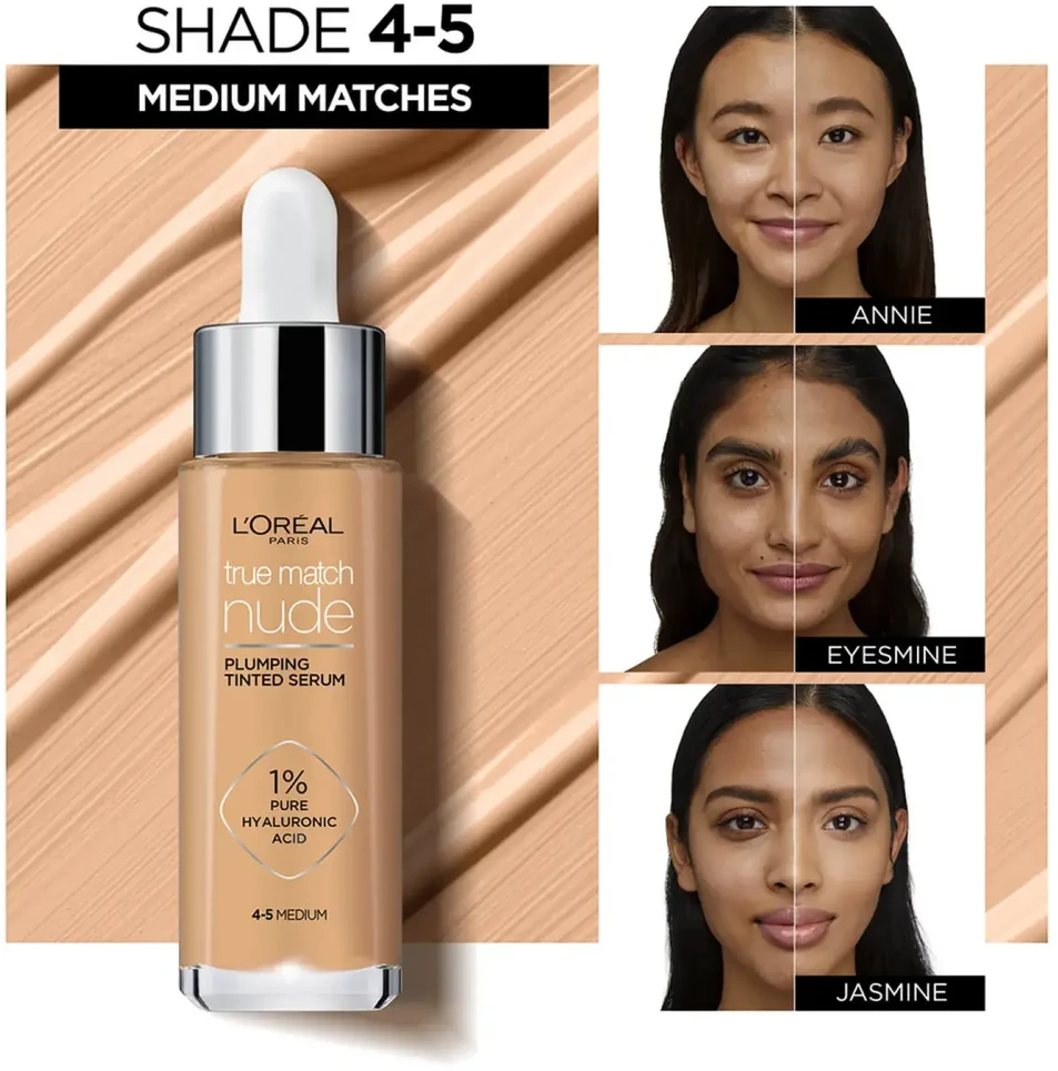 L'Oréal Paris True Match Nude Makeup moterims, 30 ml