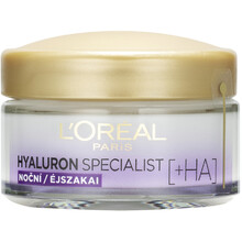 L'Oréal Paris Hyaluron Specialist Night Skin Kreminis moterims, 50 ml